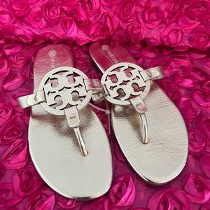 Tory Burch Gold Sandals